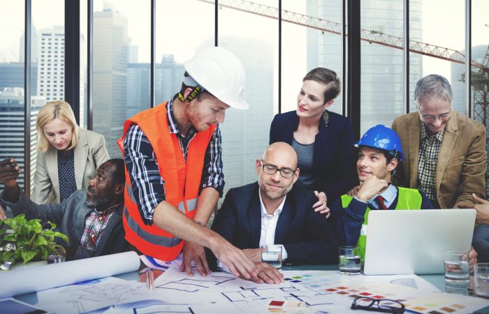 Group of People in a Meeting